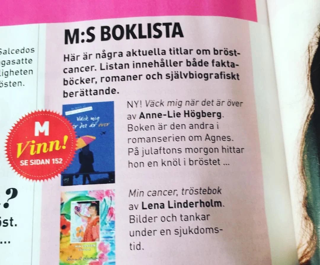 Förlagsnytt Bröstcancermånad författarafton intervjuer