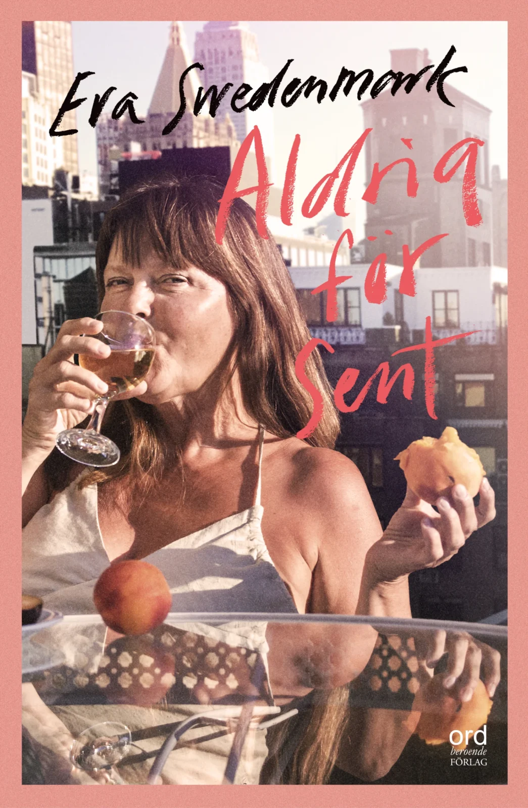 Aldrig för sent, framsida