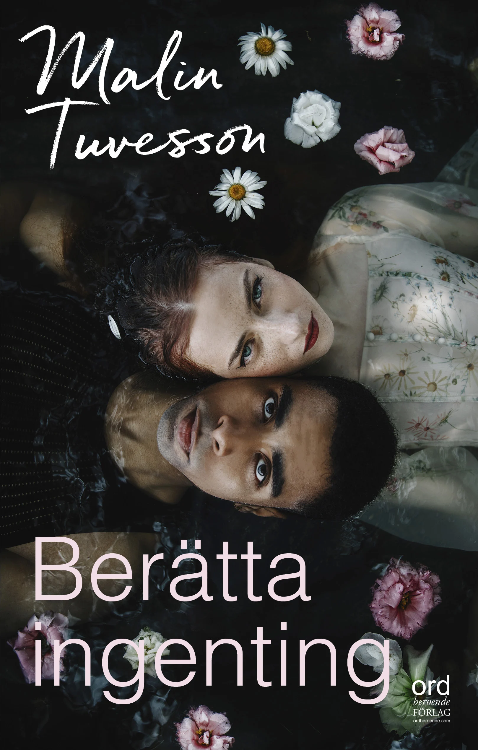 Berätta ingenting, framsida